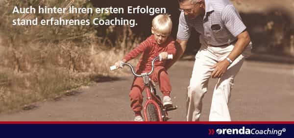 orenda Coaching. Auch hinter Ihren ersten Erfolgen stand erfahrenes Coaching.